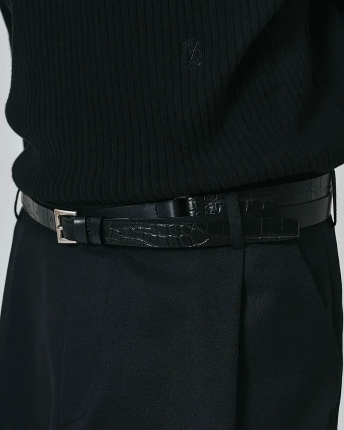 노이어 슬릭 레이어드 벨트 상품이미지1