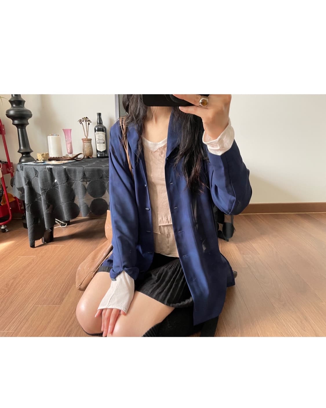 sheer blouse 상품이미지3