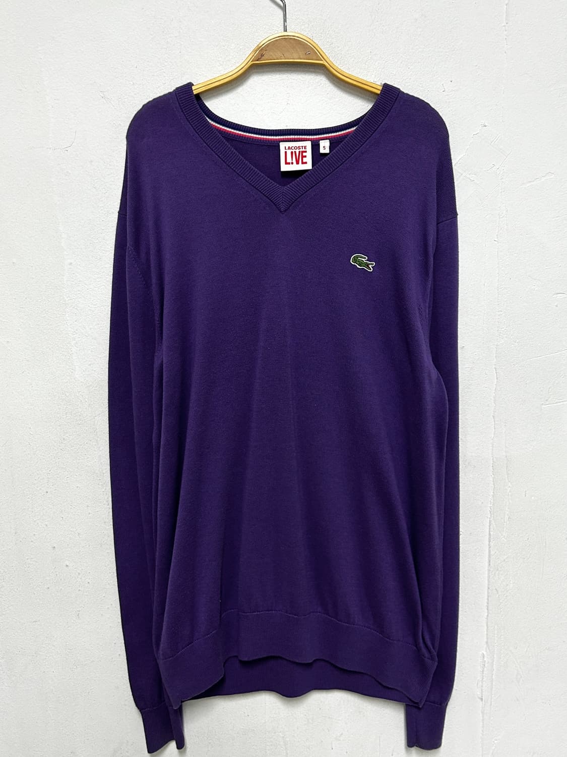 라코스테 브이넥 니트 상품이미지2