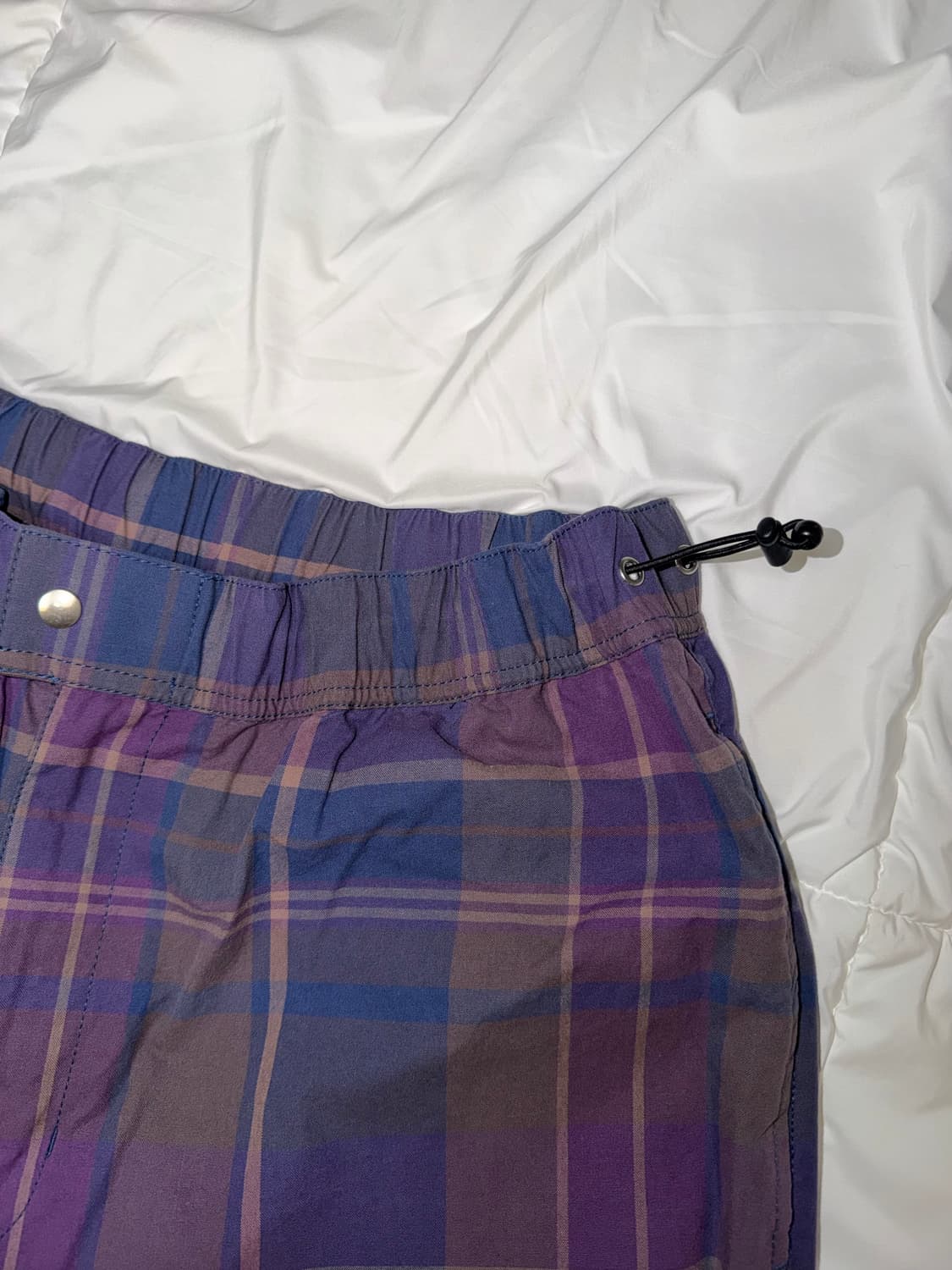 슈프림 코튼 신치 팬츠 플레이드 - 24SS 상품이미지5