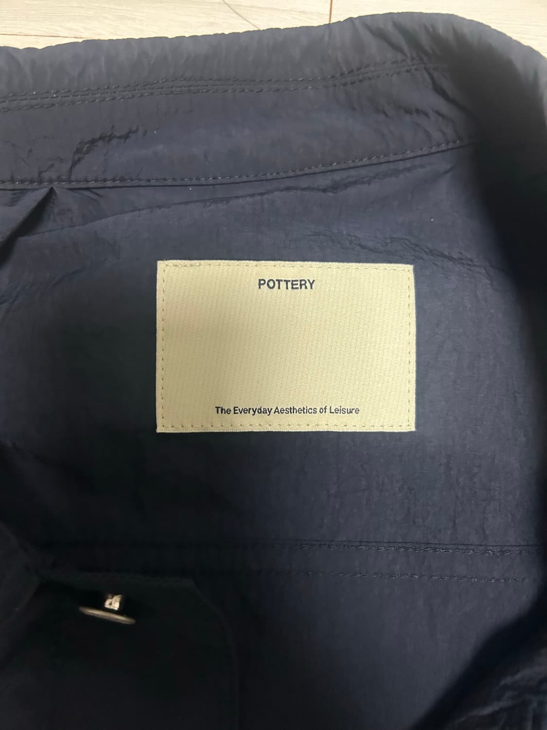 포터리 나일론 트러커 네이비자켓 2사이즈 상품이미지3