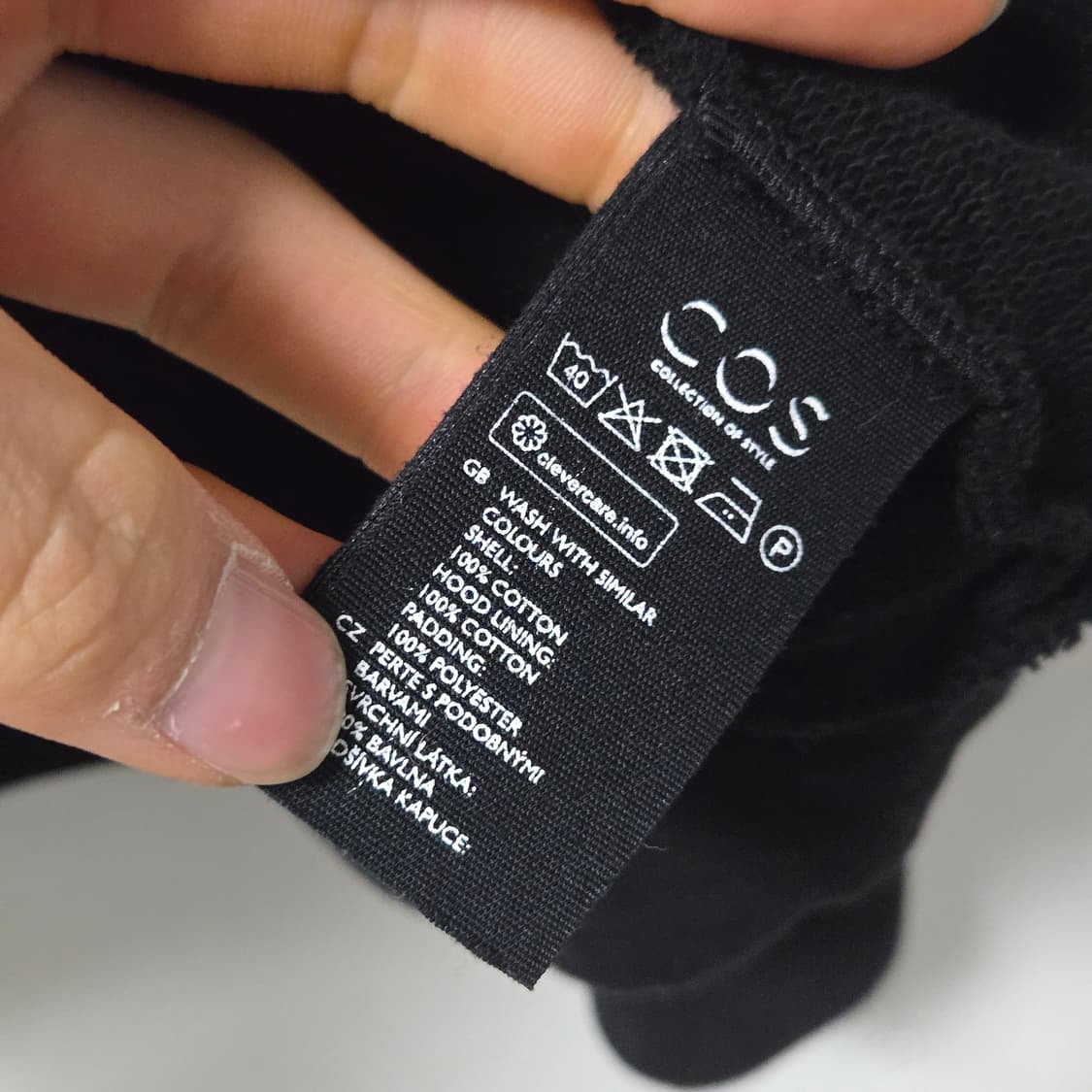 코스 코튼 후드티 / 남성 후드티/ 여성 후드티  상품이미지3