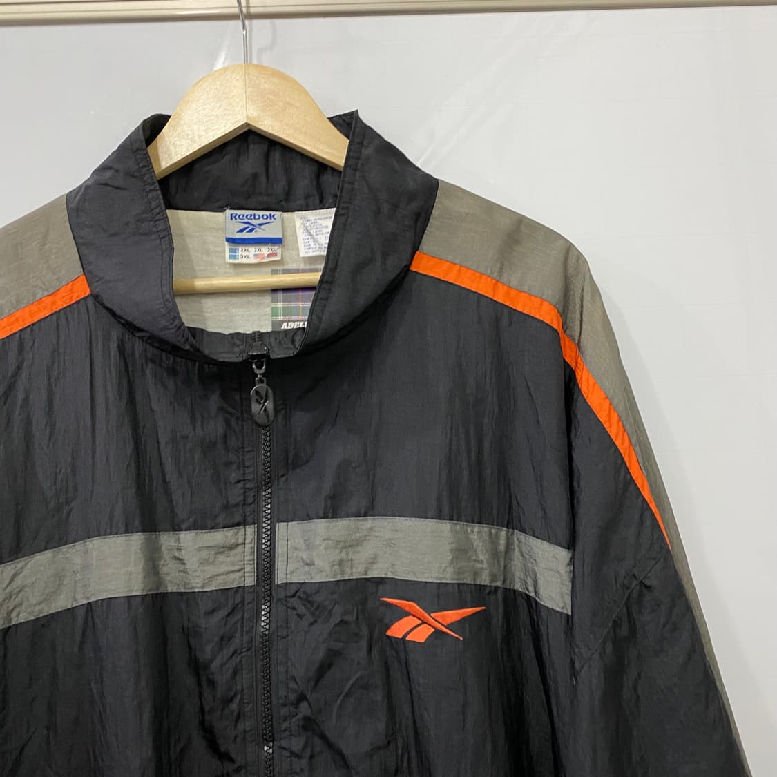 리복 패턴 바람막이(2XL) 상품이미지3