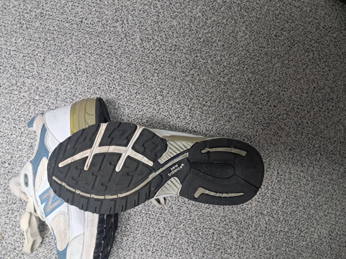 뉴발란스 Made in USA 운동화 225 화이트/블루 상품이미지6