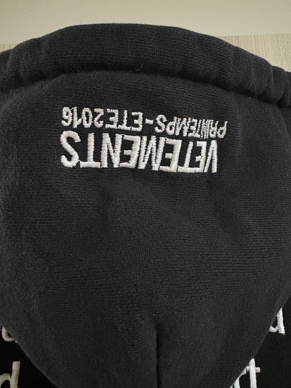 베트멍 16ss 레터링 자수 후디 상품이미지5