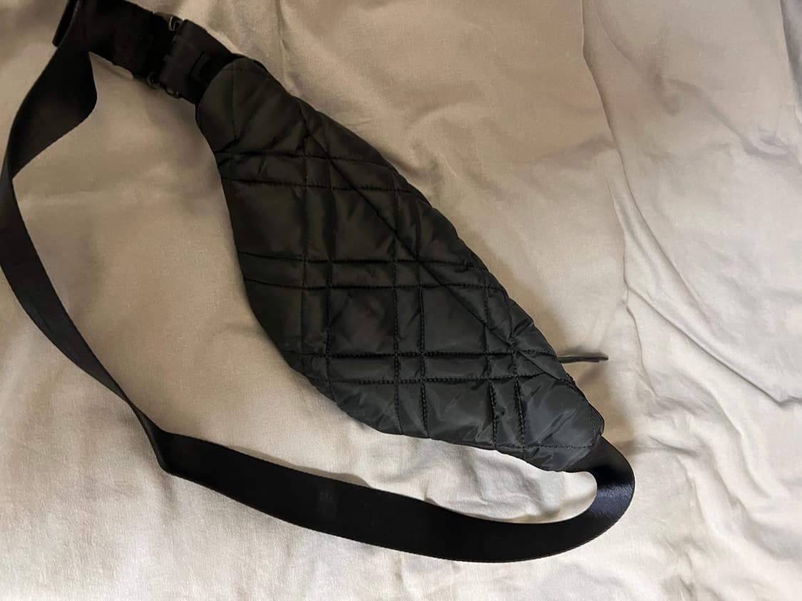 폴로 스포츠 크로스백 웨이스트백 벨트백 퀄팅 검정 상품이미지5