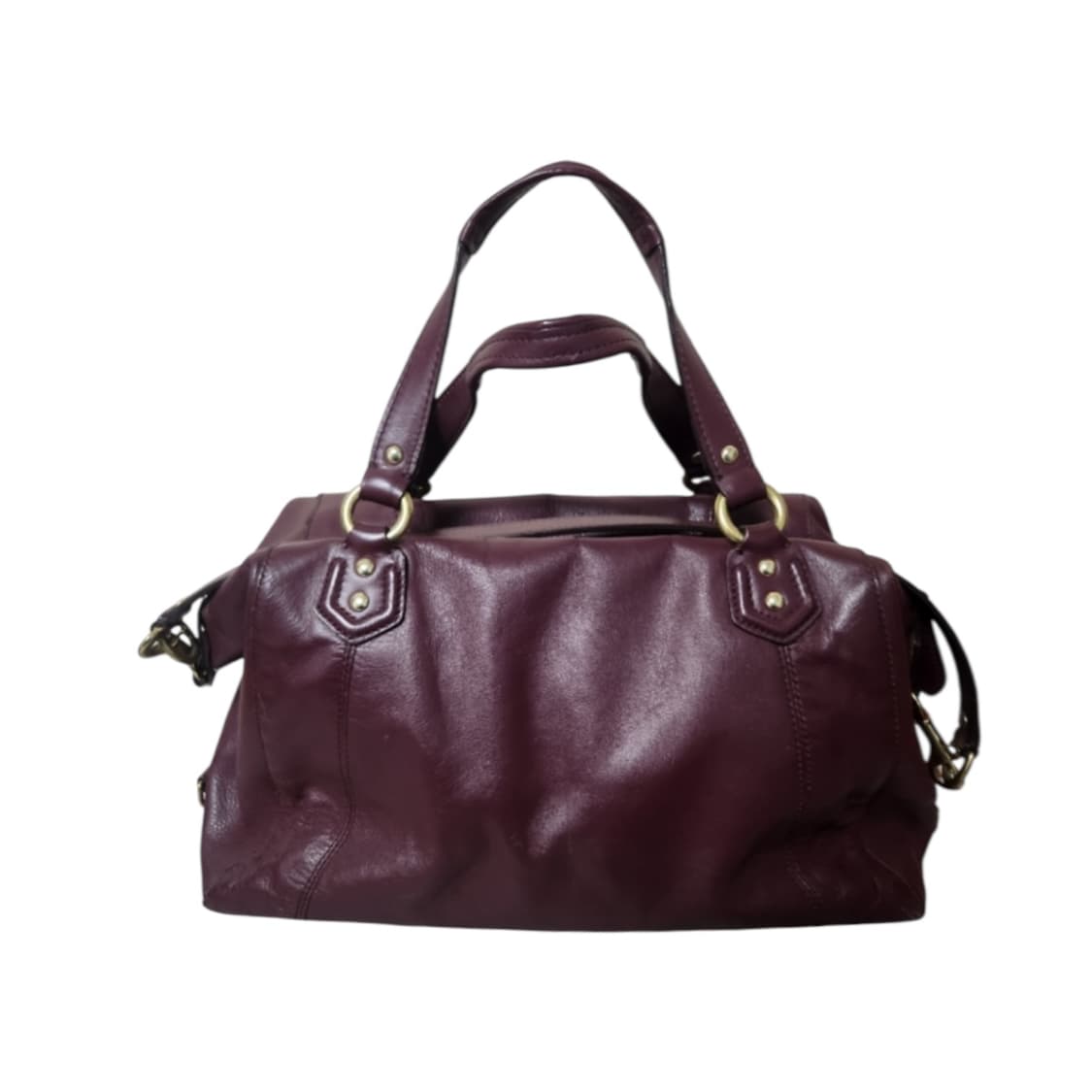 코치 Y2K 빈티지 버건디 토트백 상품이미지3