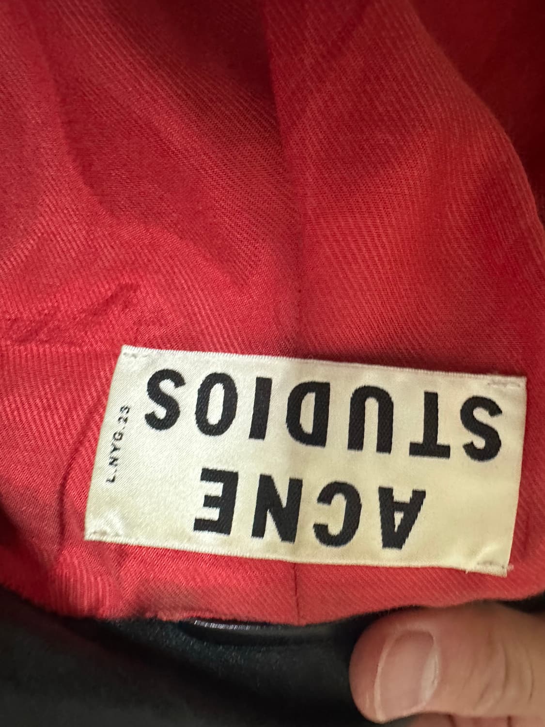 아크네스튜디오 레더 라이더 자켓 상품이미지4