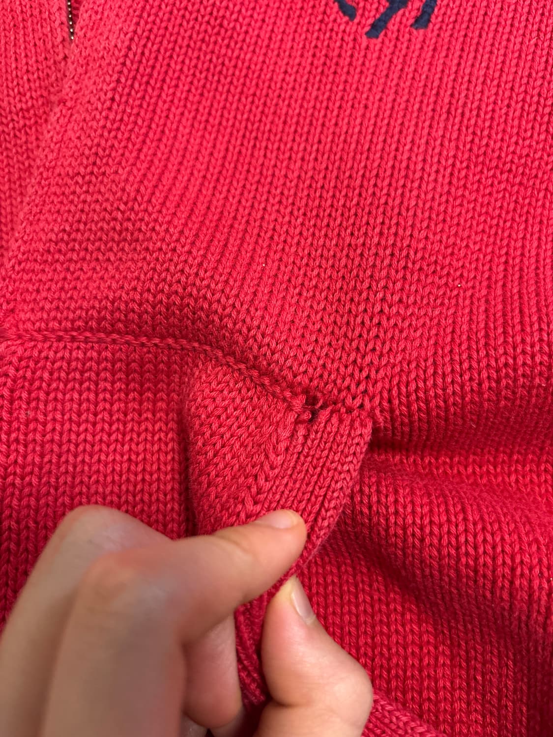 폴로 빅포니 레드 집업 상품이미지5