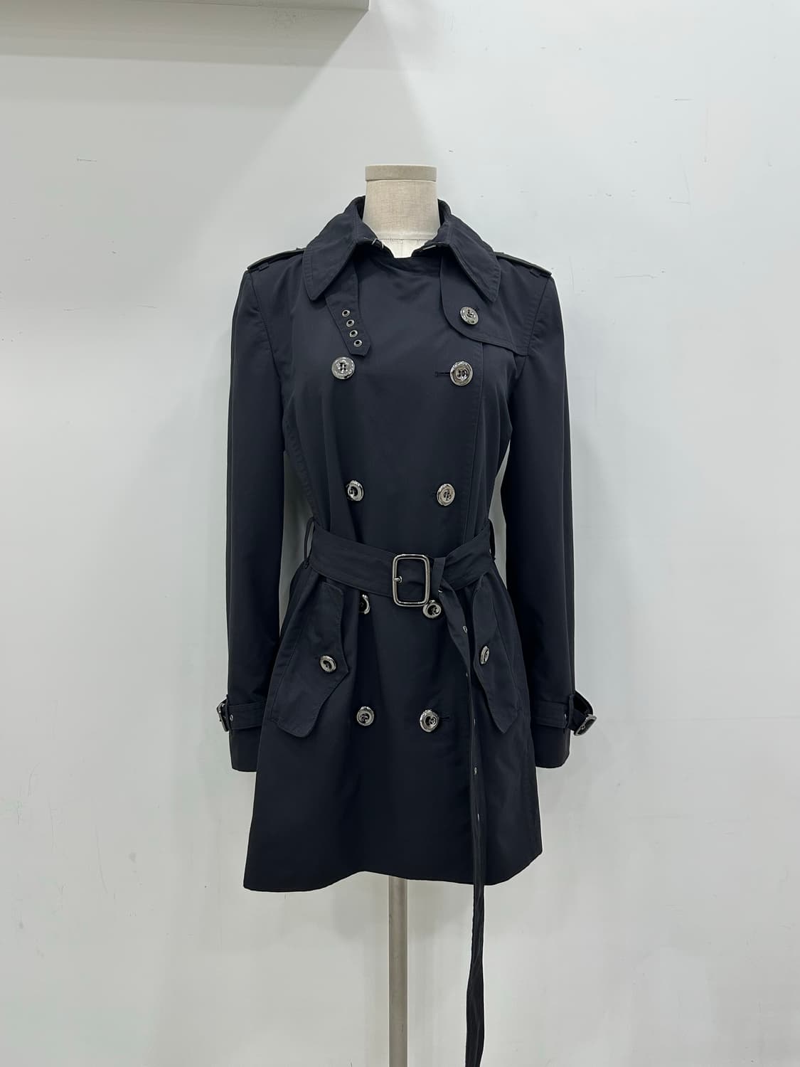 버버리 더블 여성 트렌치코트 상품이미지1