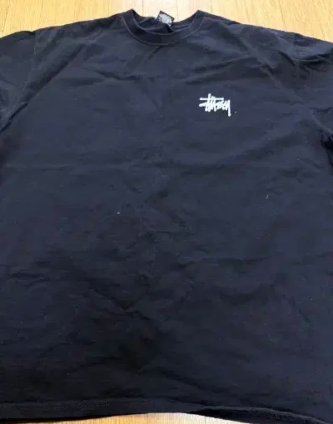 스투시 멜티드 얼음 티셔츠 블랙 stussy melted tee 상품이미지2