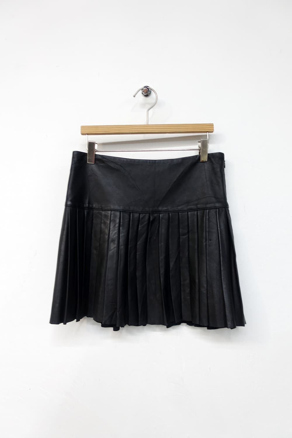 폴로 랄프 로렌 레더 플리츠 미니스커트 상품이미지5