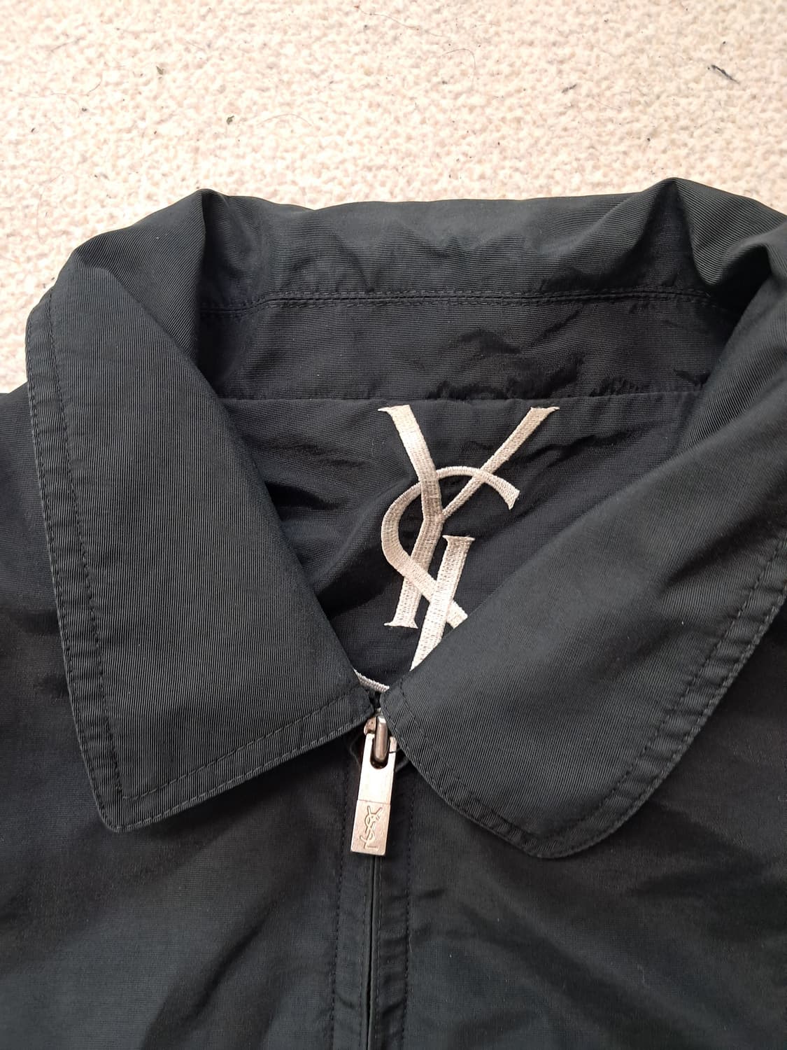 입생로랑 나일론 블루종 상품이미지3