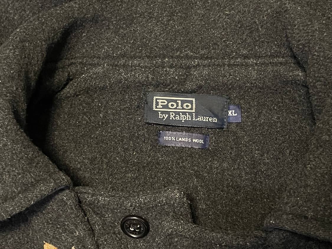 폴로 랄프로렌 램스울 더플코트 다크그레이 상품이미지4