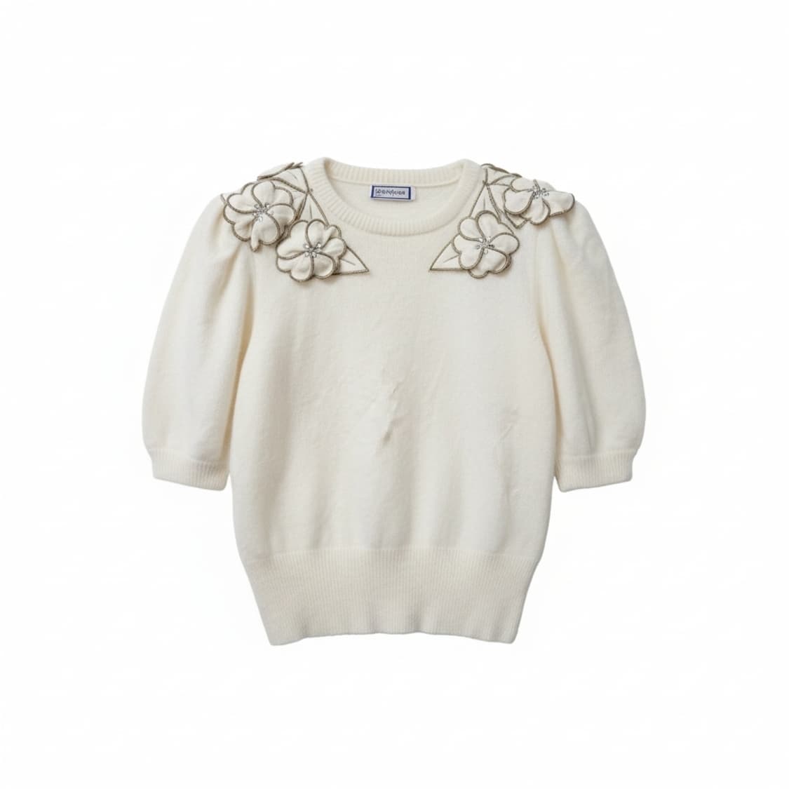 Yves Saint Laurent 빈티지 플라워 니트 상품이미지1