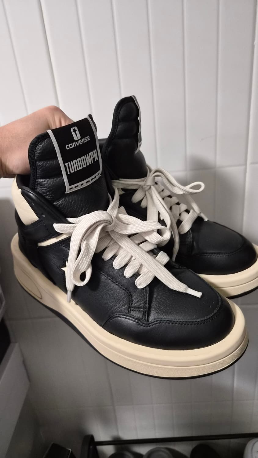 컨버스X다크쉐도우 터보웨폰 블랙크림 260 상품이미지1