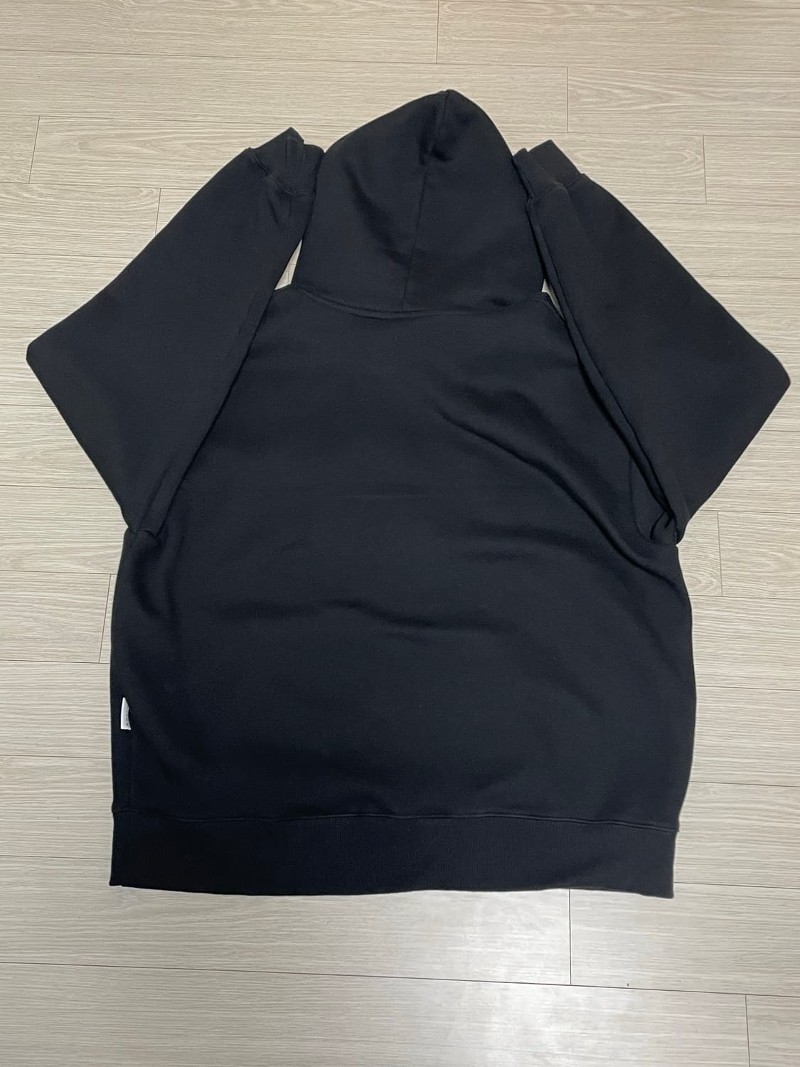 앰블러(Ambler) 그래픽 후드티 / 블랙 (M) 상품이미지3