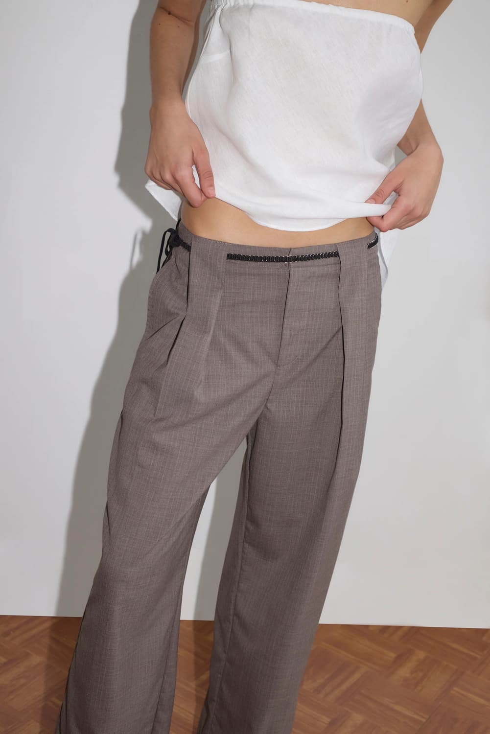 deiji studio belt loop pant L 상품이미지4
