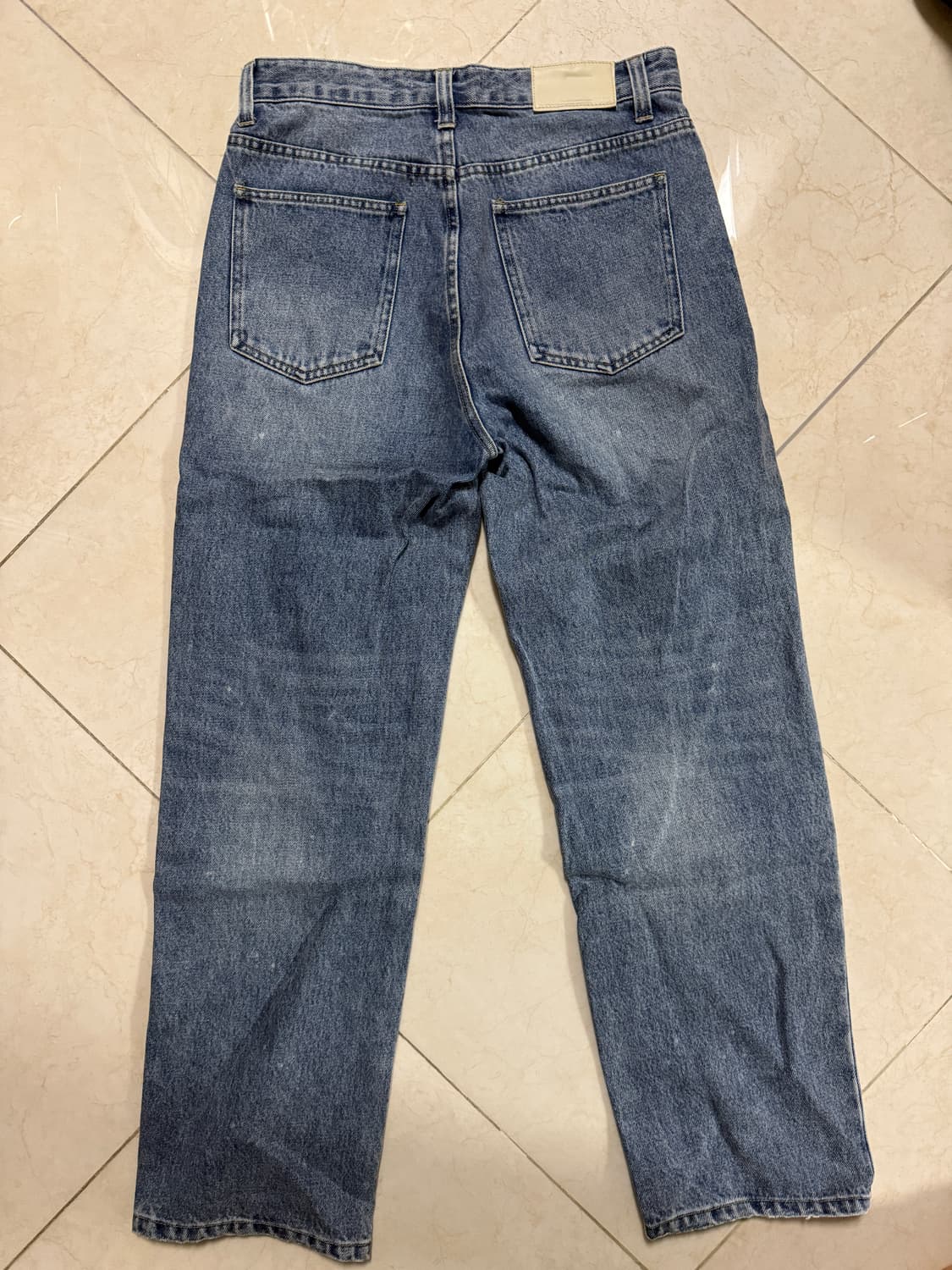 PLAC 스트레이트핏 데님 청바지 M 상품이미지4