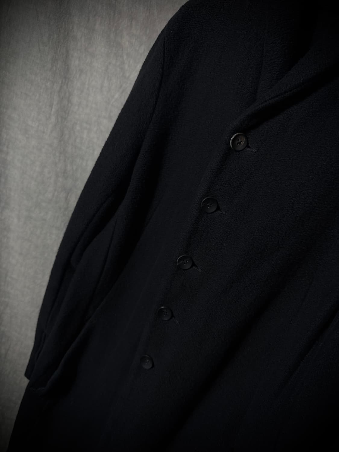 THE VIRIDI-ANNE Shawl Collar Coat 상품이미지6