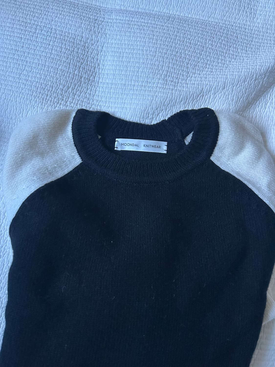 문달 Ted Raglan 니트 네이비 상품이미지2