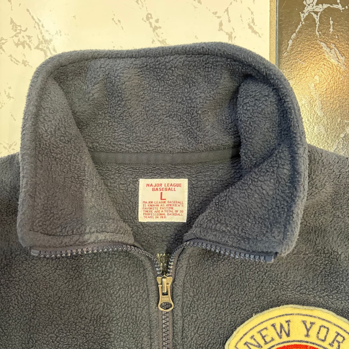 vintage yankees fleece half zip up 상품이미지4