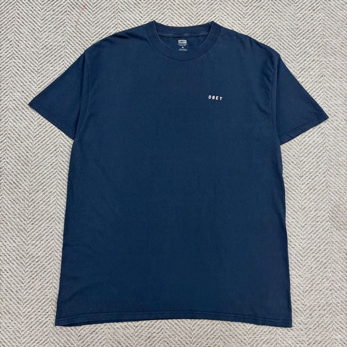 오베이 베이직 로고 티셔츠 v3095 상품이미지1