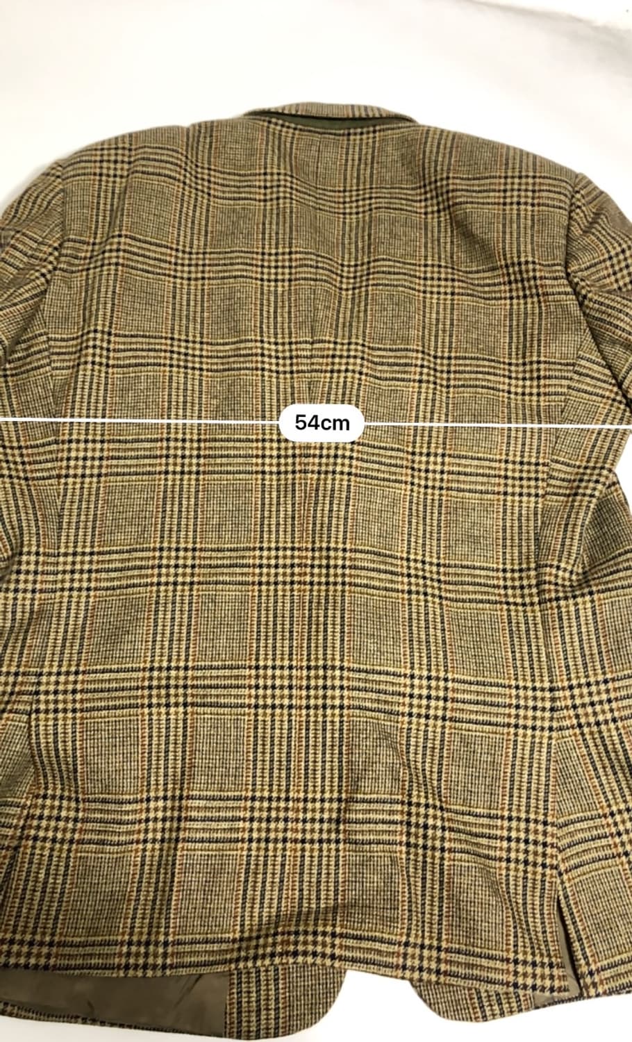 발렌티노 체크 블레이저 자켓 L 상품이미지10