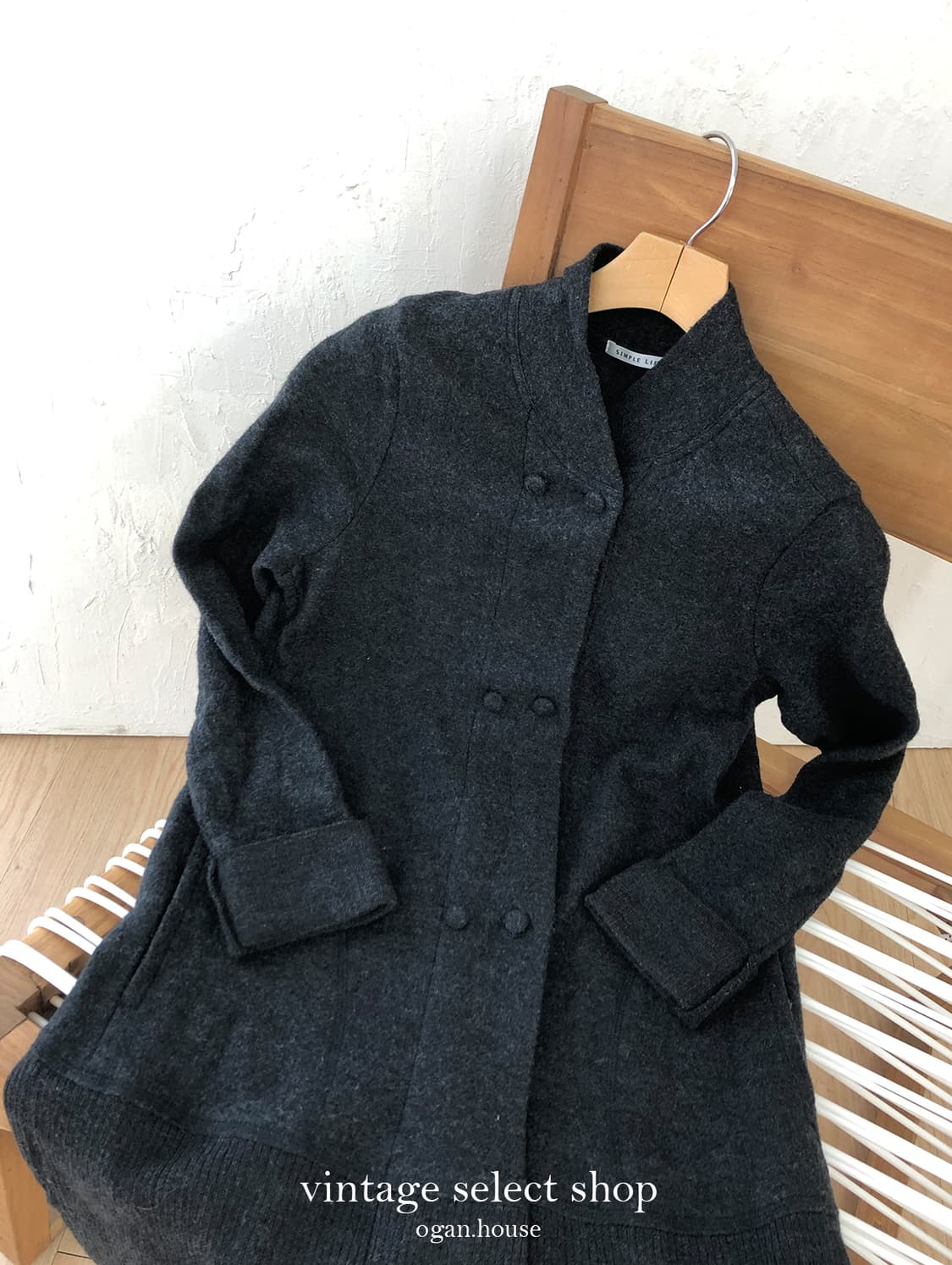 vintage wool coat jacket 상품이미지3