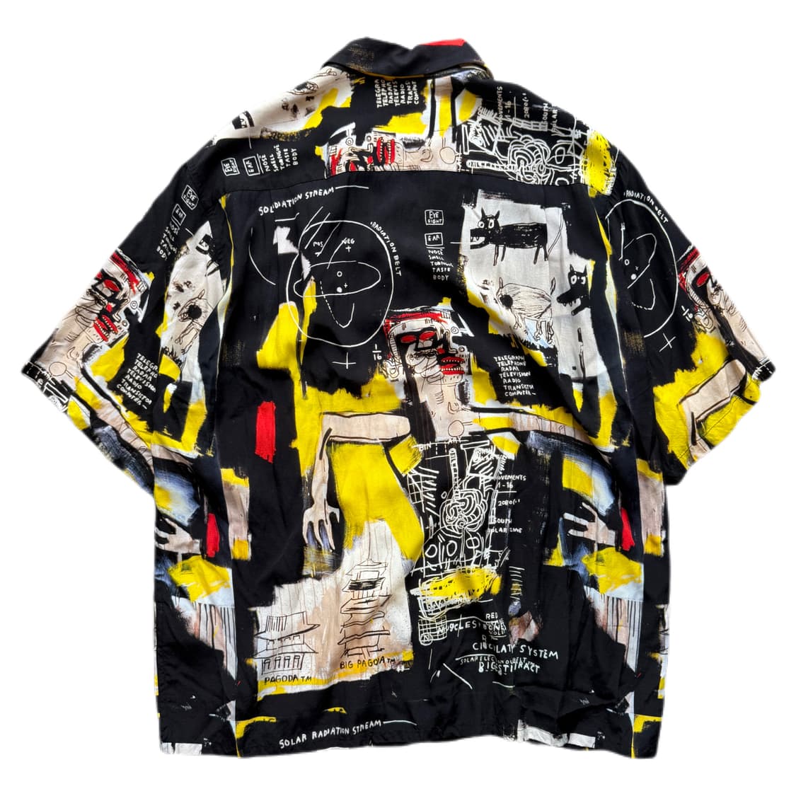 (새상품)와코마리아 장 미쉘 바스키아 하와이안 셔츠 L(XL) 상품이미지2