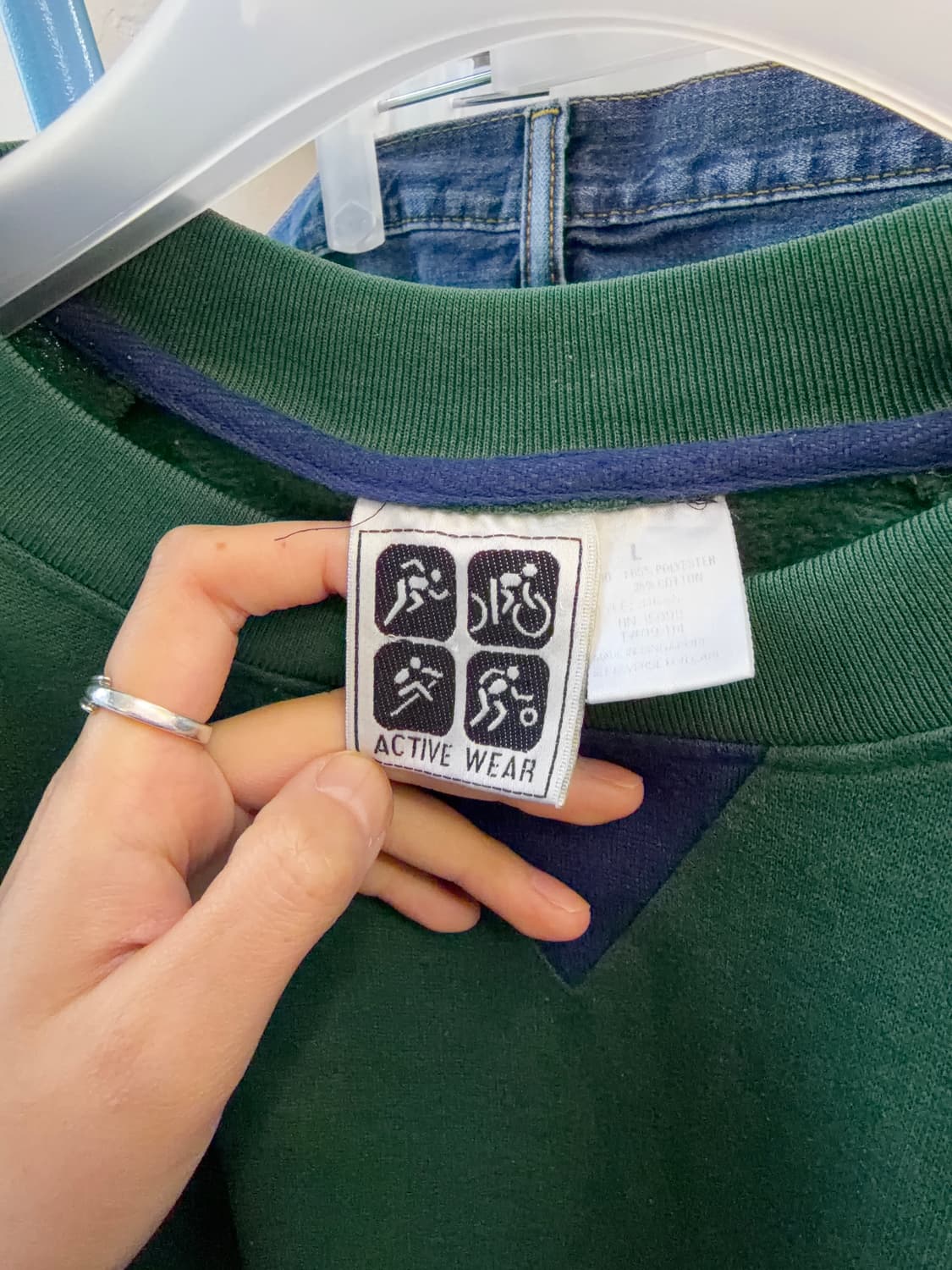 vtg active wear sweat shirts 상품이미지4