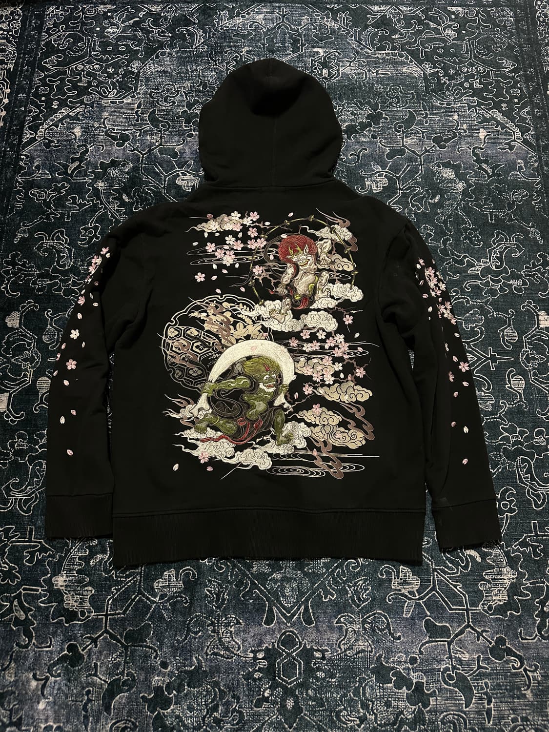 Karakuri style Oriental hood zip up 상품이미지1