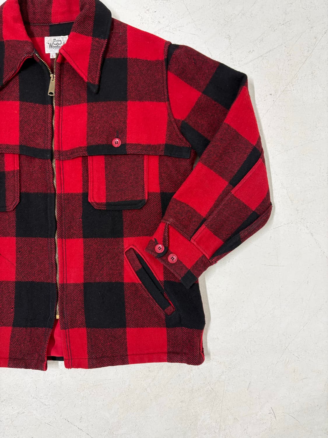 70's Woolrich Buffalo Mackinaw Cruiser   상품이미지3