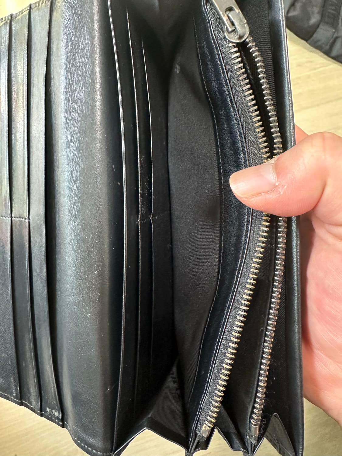 PORTER 요시다 포터 플럼 블랙 레더 장지갑 상품이미지6