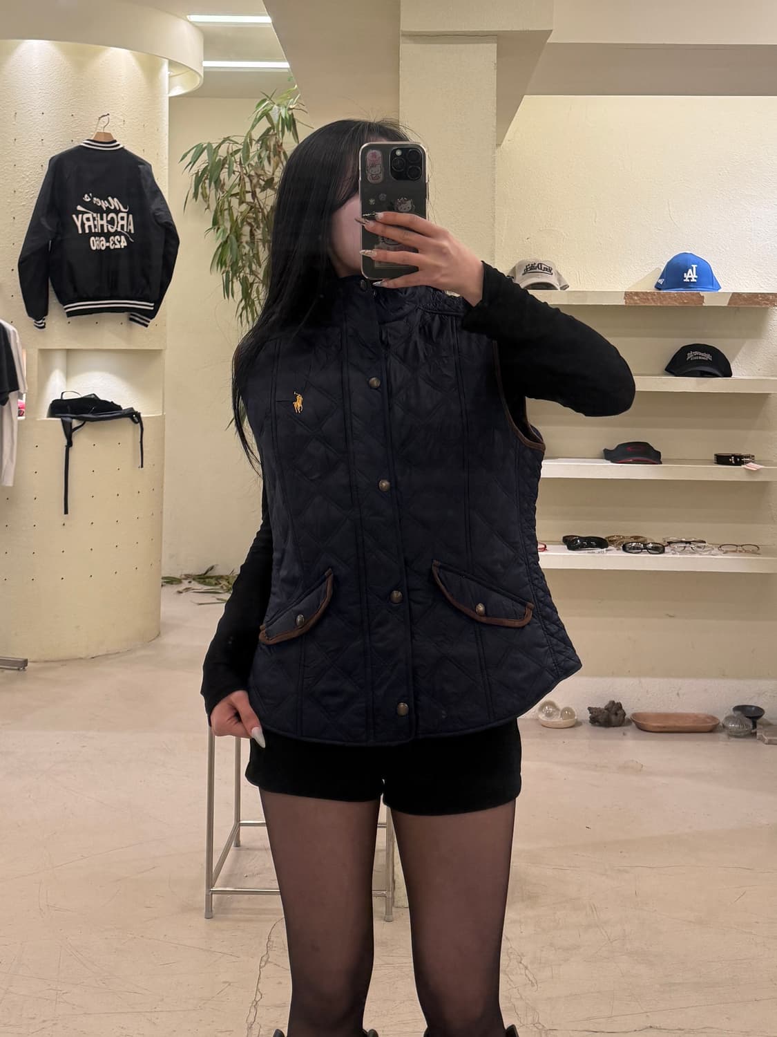 폴로 랄프로렌 퀼팅 패딩 베스트 U604 상품이미지1