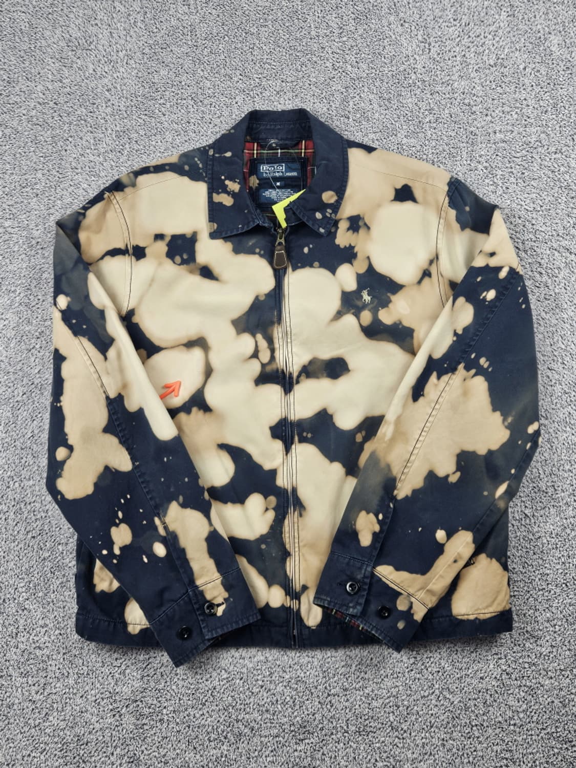 폴로랄프로렌 다잉 워시드 커스텀 블루종 자켓 ( M ) / 10083 상품이미지2