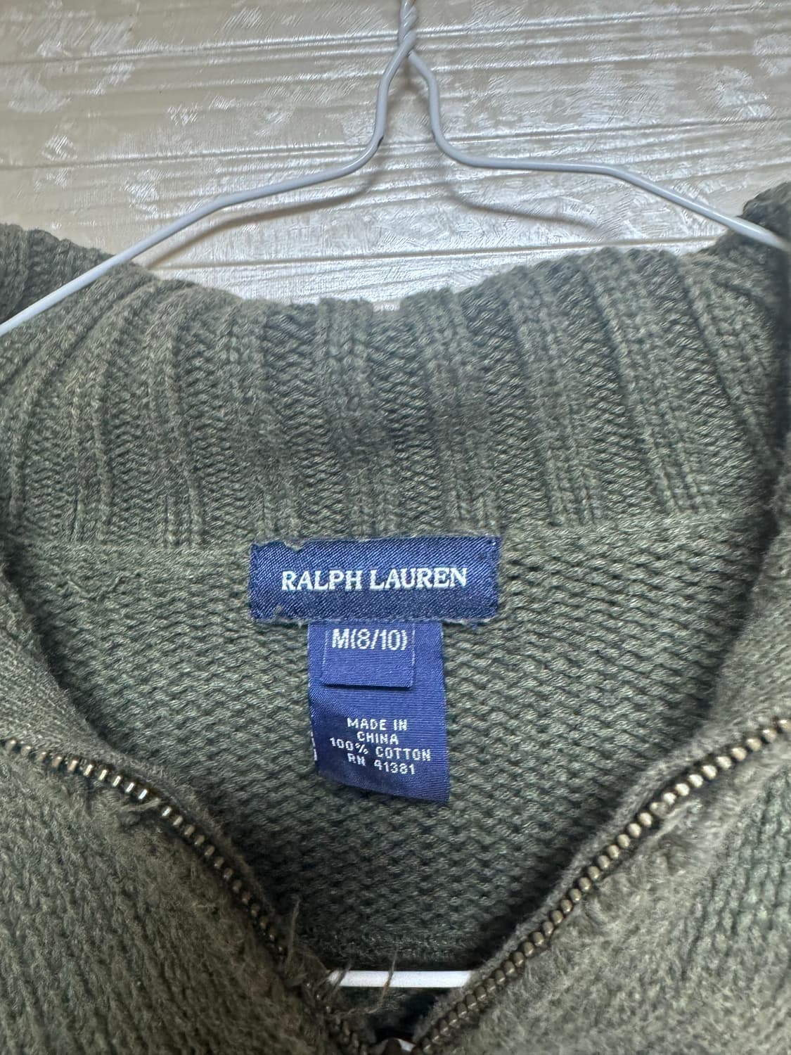 폴로 니트집업  상품이미지2