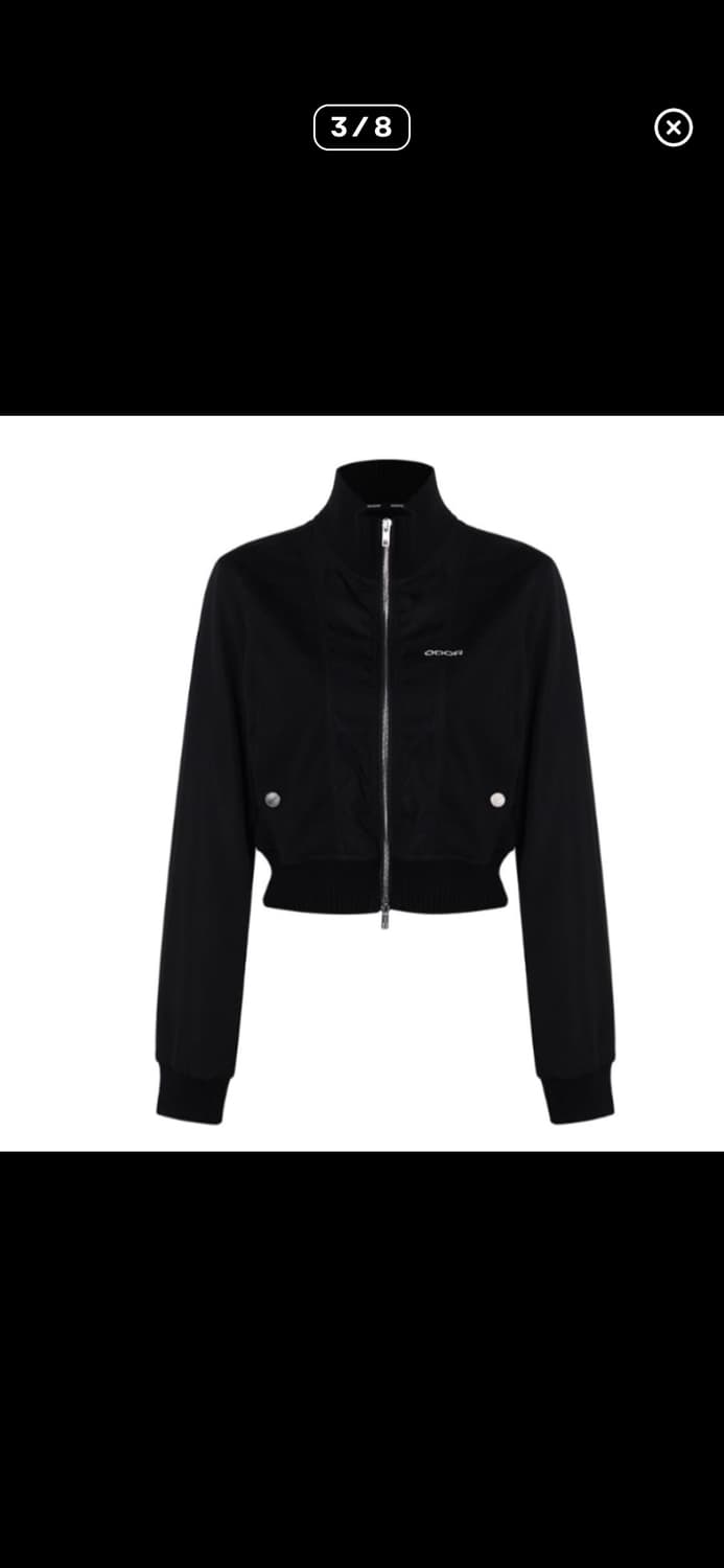 ODOR 오도어 캐스턴 집 업 자켓 블랙 상품이미지1