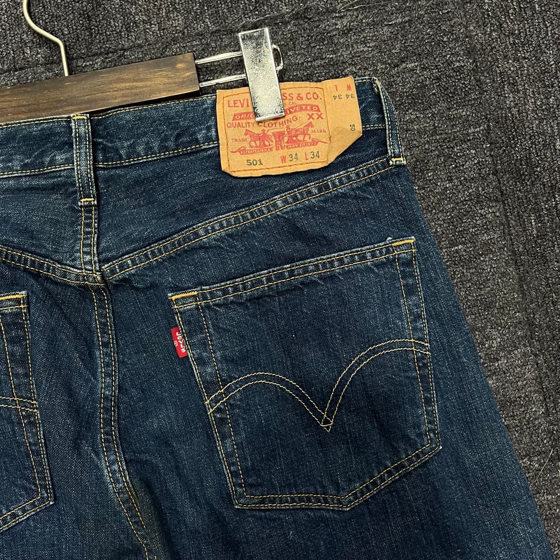 리바이스 501 데님팬츠 상품이미지6