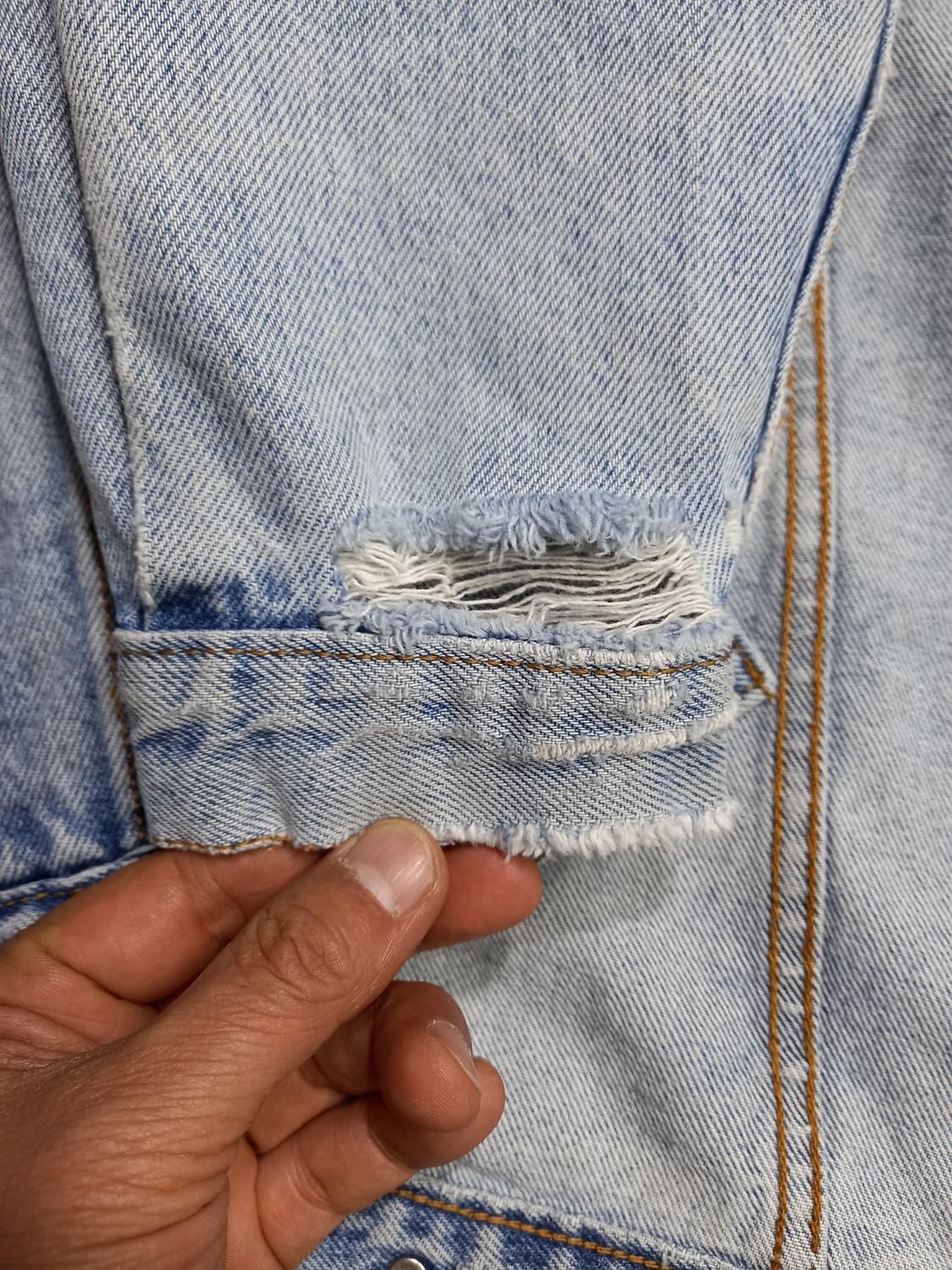 XL105 80's 리바이스 KOREA  데님자켓 XL-457 상품이미지9