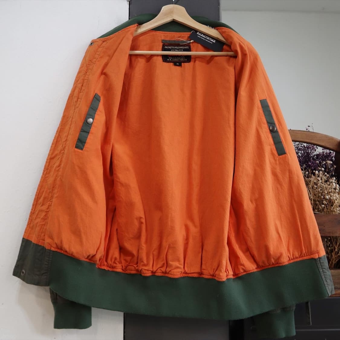 쇼트 ma-1 플라이트 자켓 상품이미지5