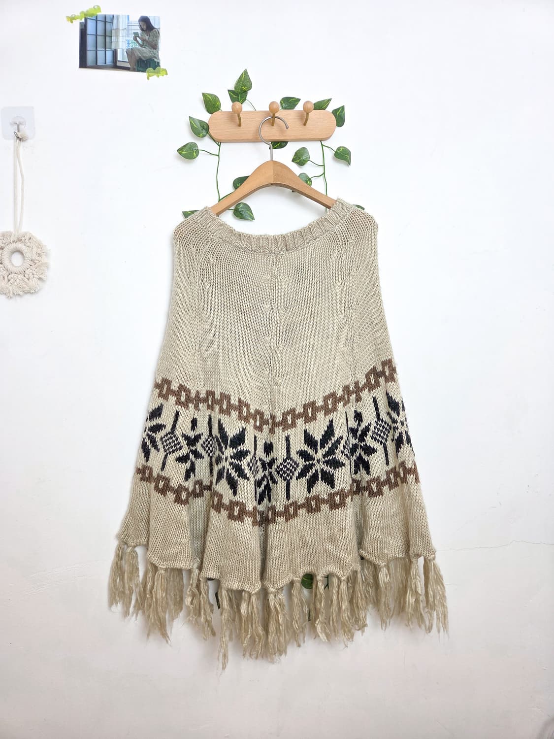 노르딕 케이프 니트 상품이미지4