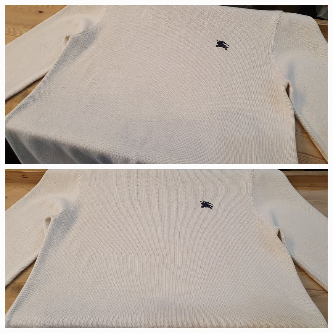 100.버버리 코튼 라운드니트 상품이미지6