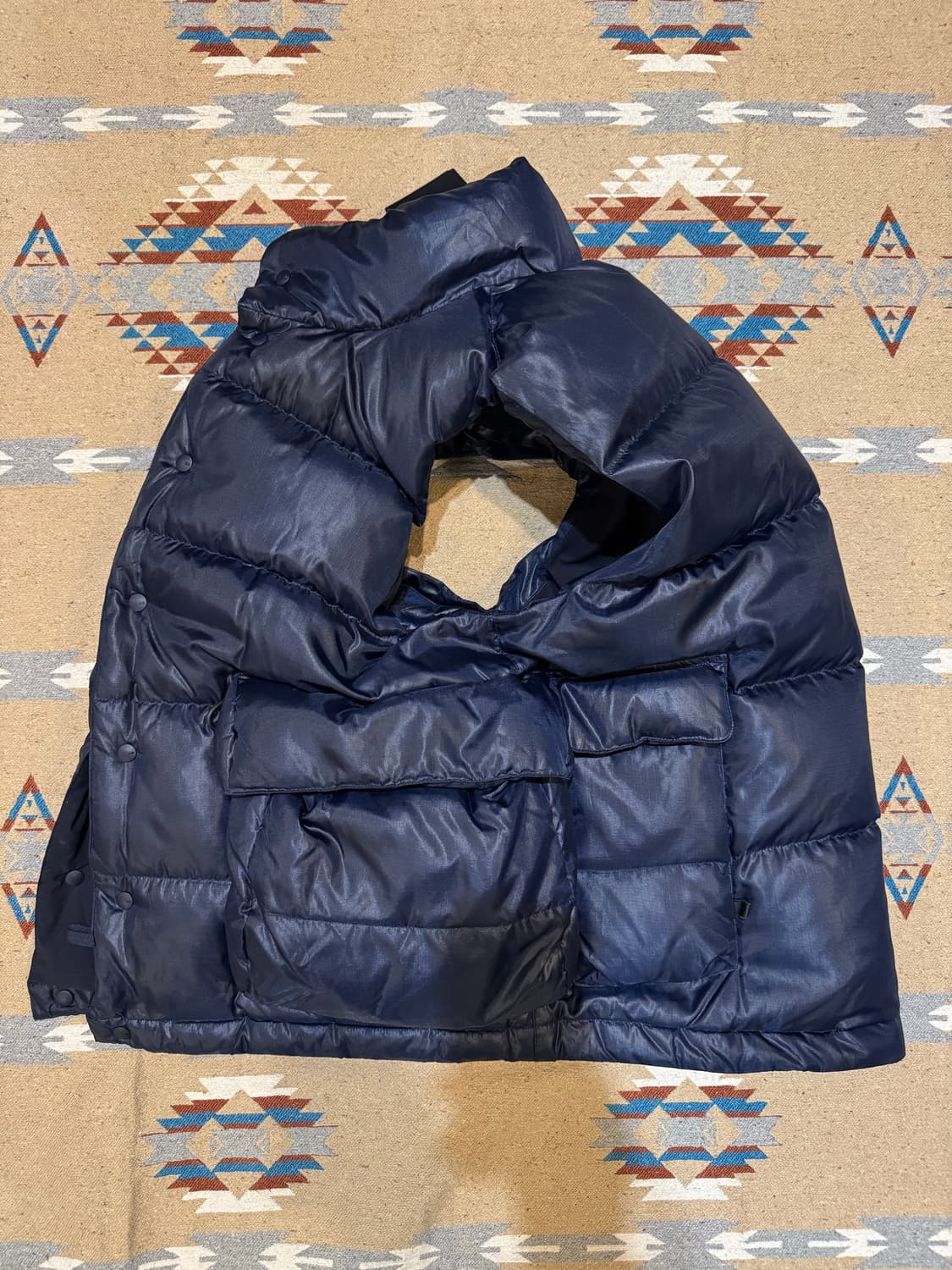 [FREE] 다이와피어39 테크 백팩커 다운 베스트 네이비 상품이미지4