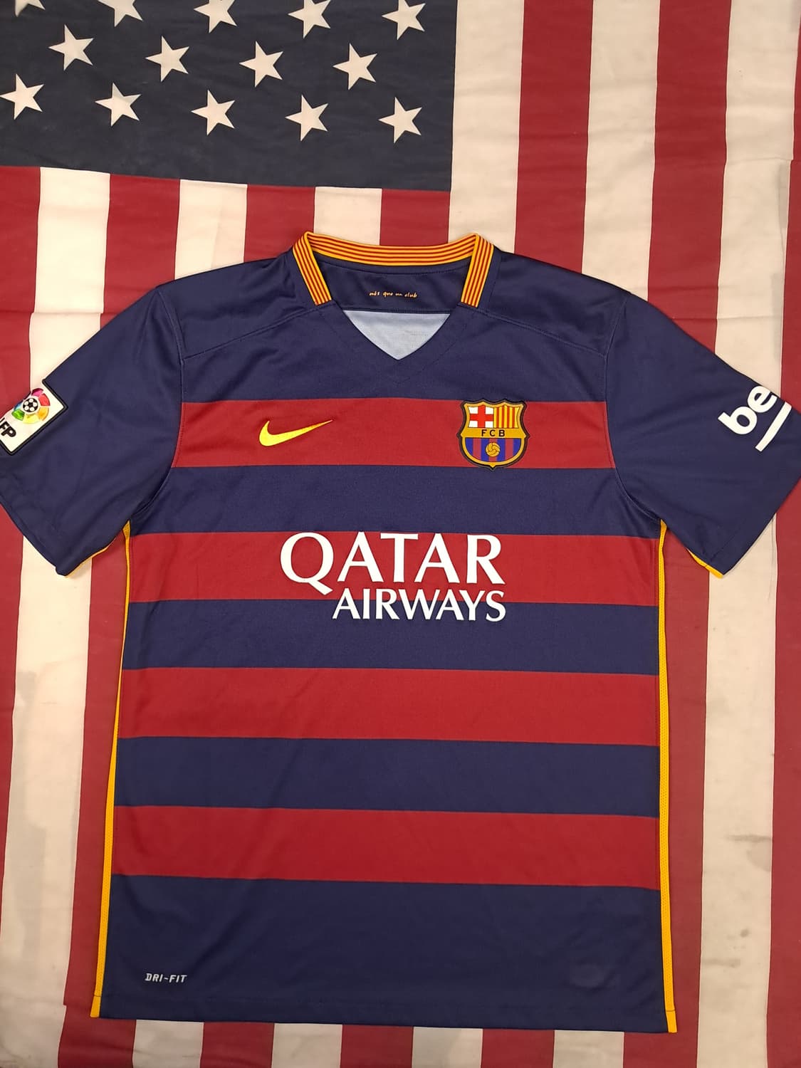 새제품 오리지날 나이키 15-16 바르셀로나 유니폼 상품이미지1