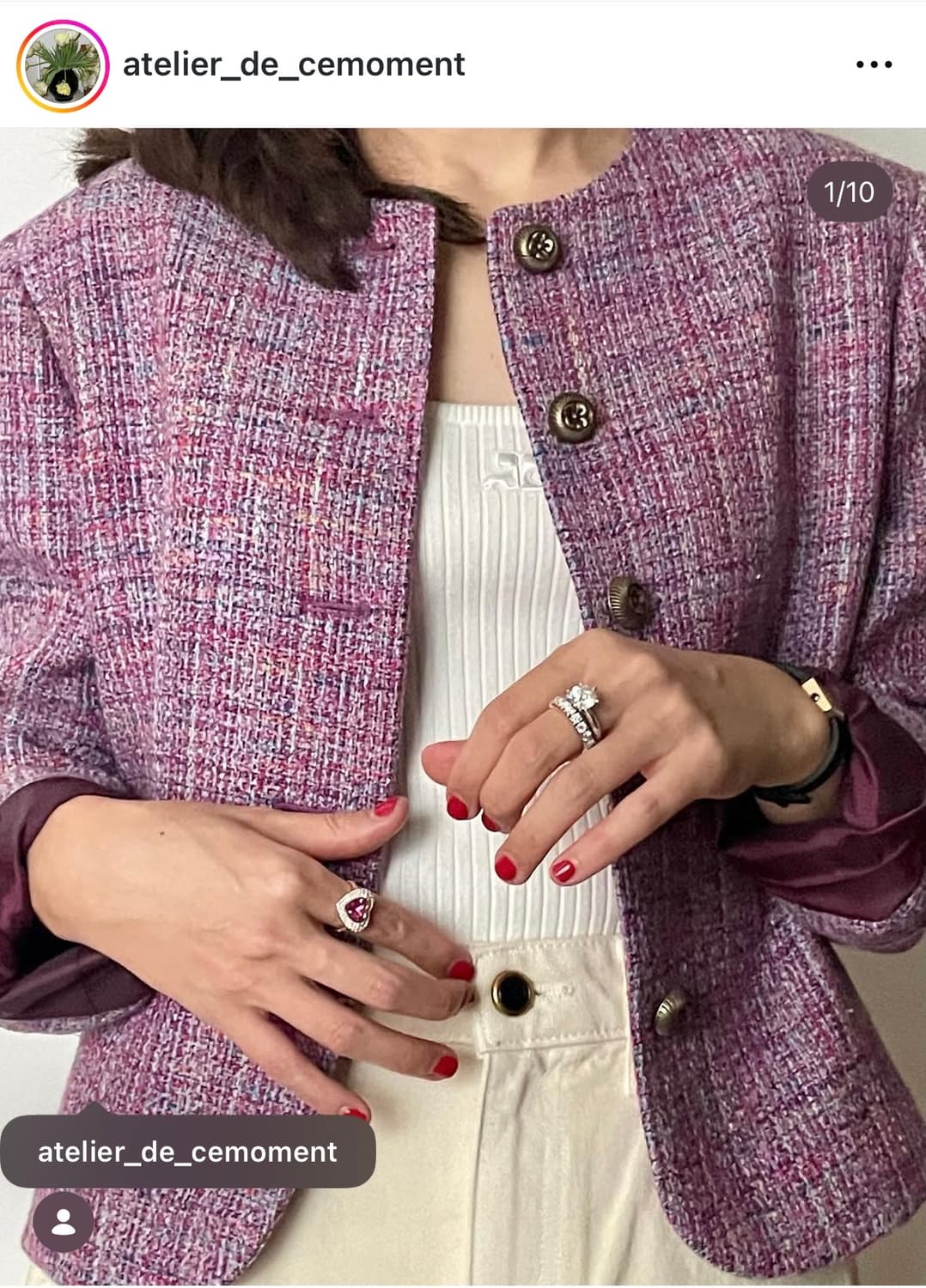 쎄모먼 트위드 40 상품이미지1