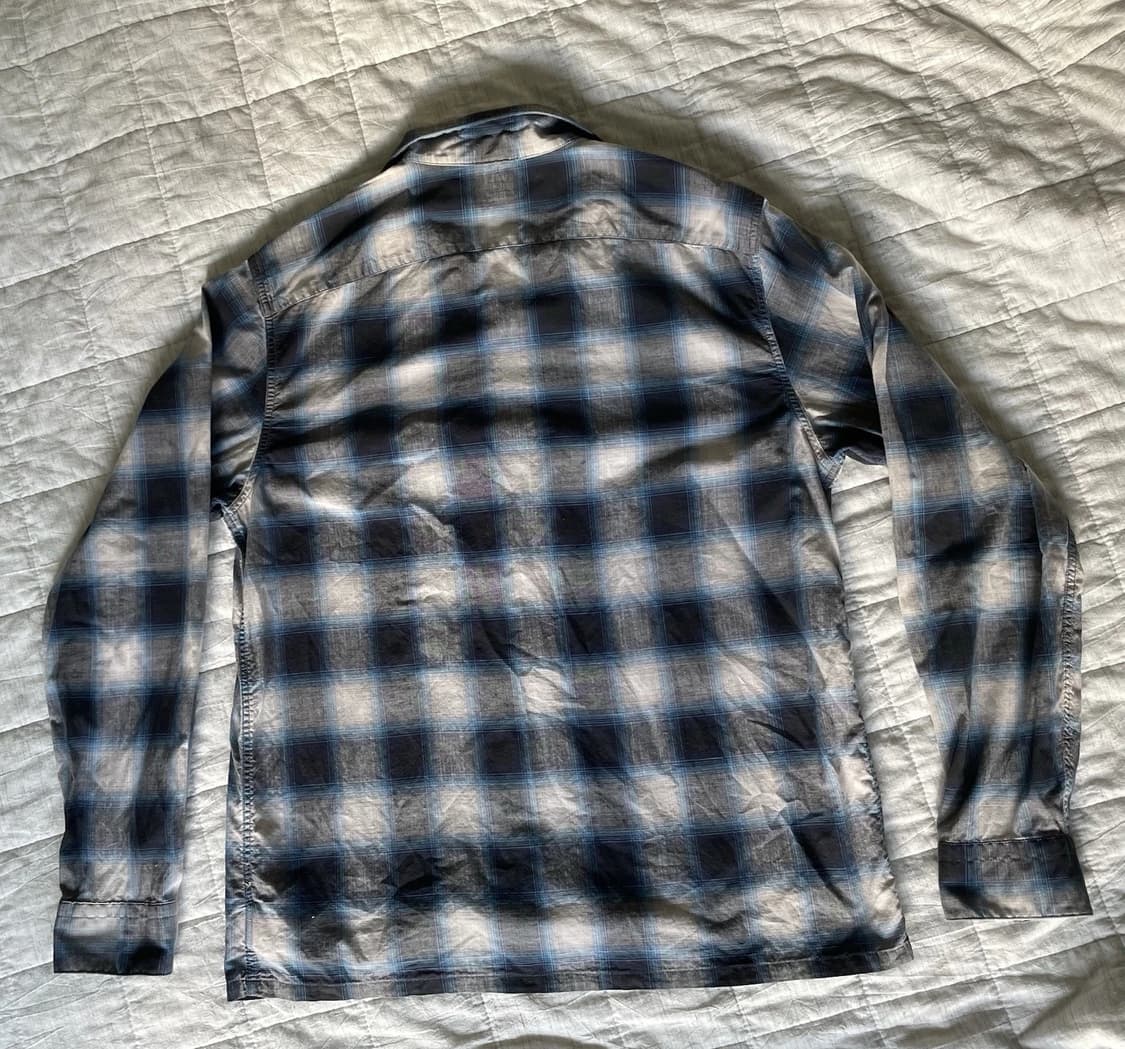 RRL 더블알엘 플레이드 오픈 칼라 캠프 셔츠 상품이미지5