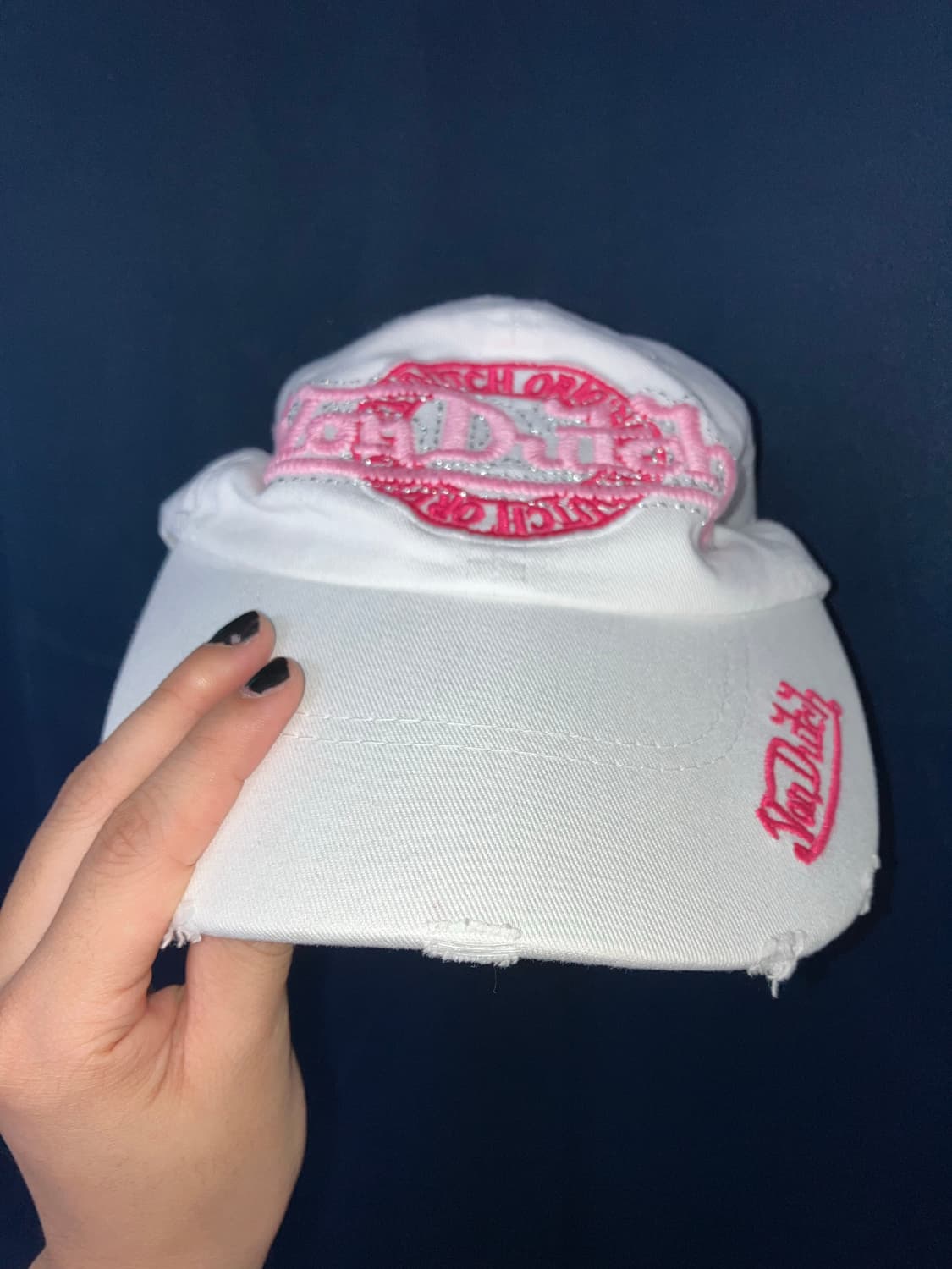 본더치 로고캡 Vondutch pink logo cap 상품이미지1