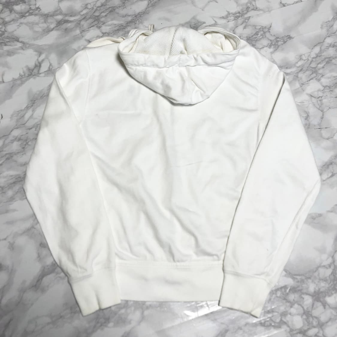 폴로 랄프로렌 써멀 후드집업 자켓 크림화이트 상품이미지4