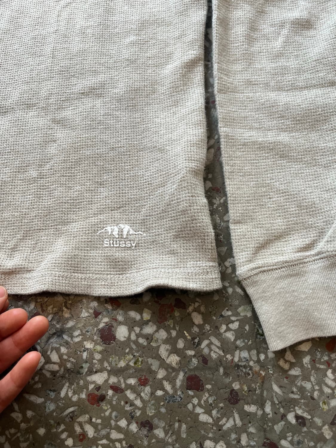 스투시 와플 써멀 헨리넥 긴팔티셔츠 상품이미지6